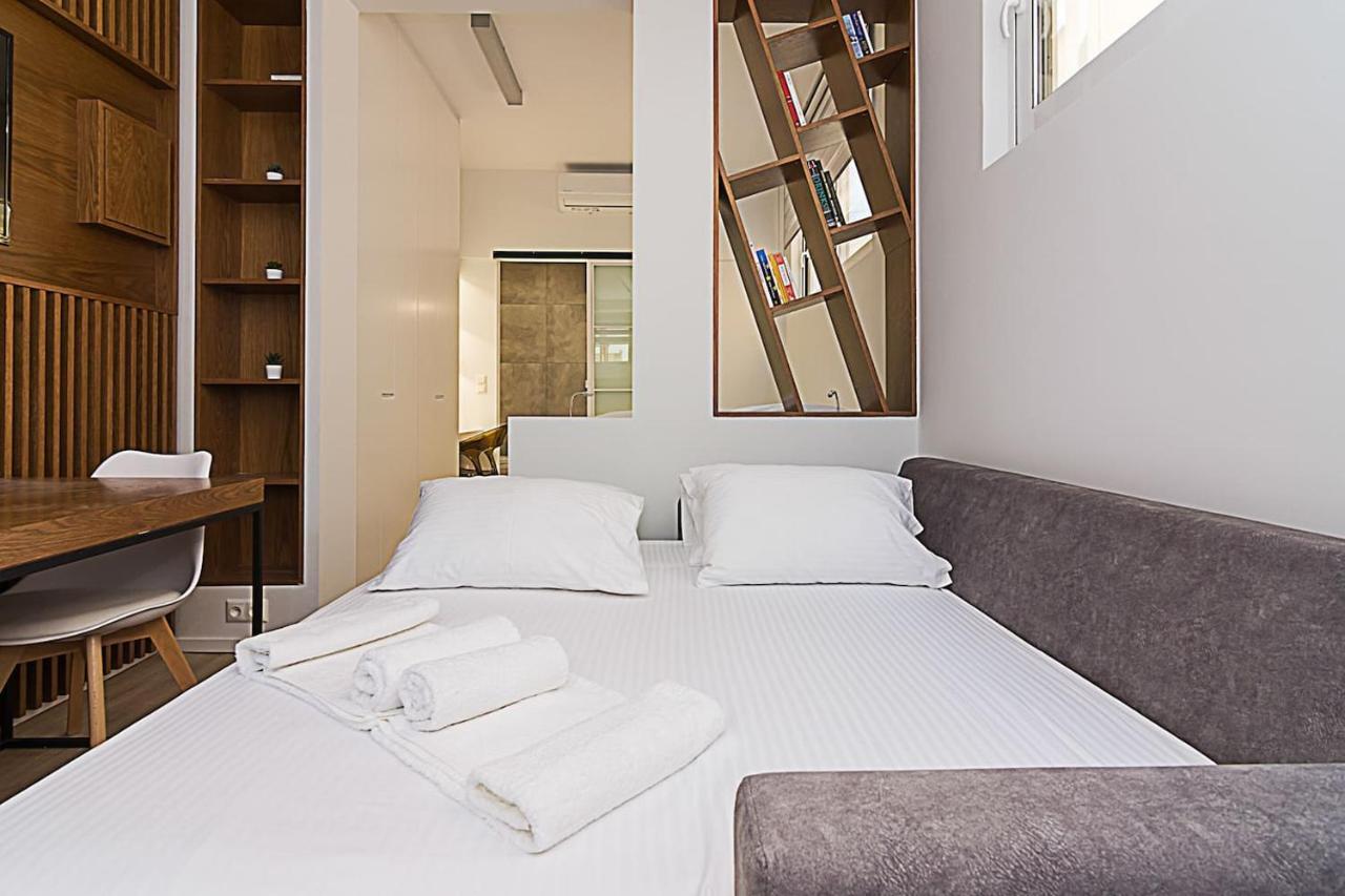 Brand New Flat For 4 Ppl Next To Syntagma Sq. Appartamento Atene Esterno foto